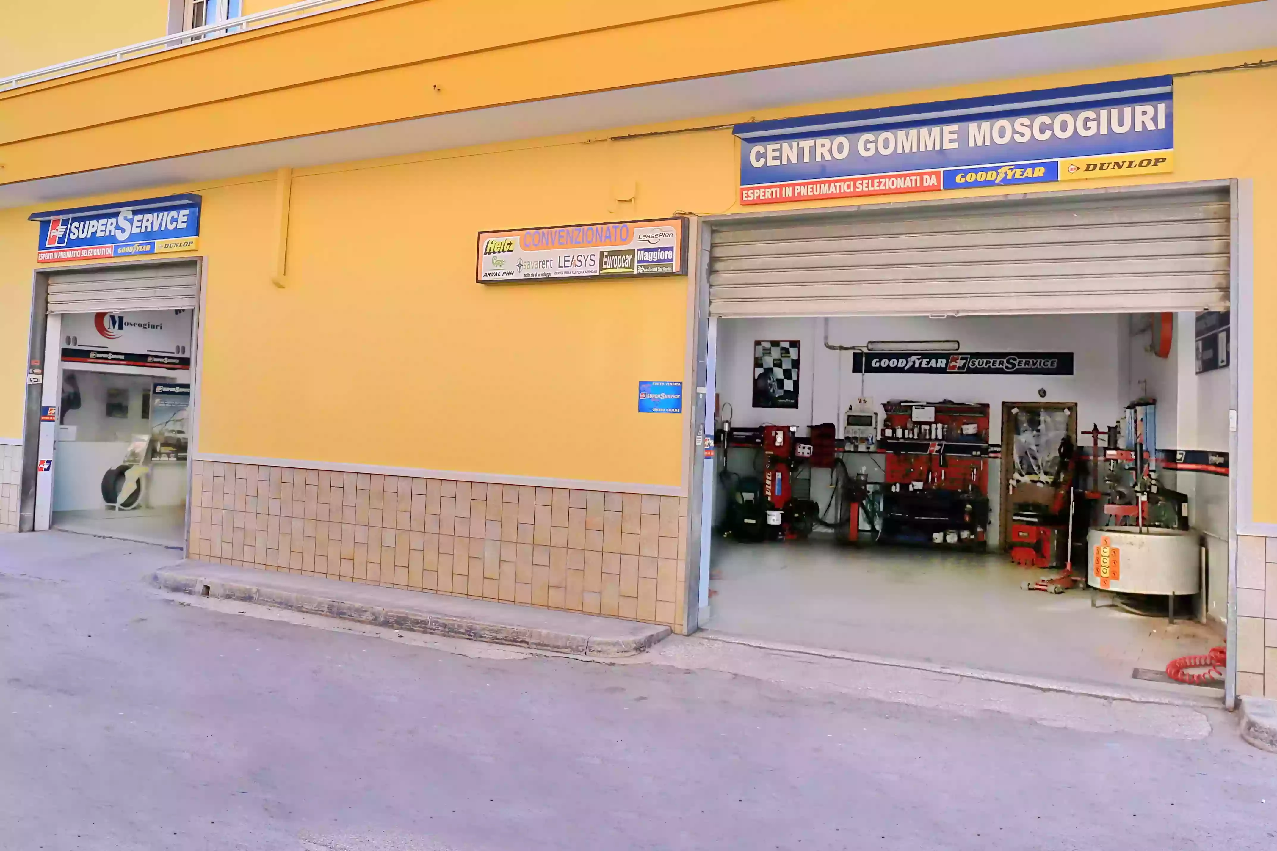 CENTRO GOMME MOSCOGIURI MANDURIA - Centro SuperService GOODYEAR DUNLOP