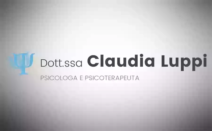 Dott.ssa Claudia Luppi - Psicologa e Psicoterapeuta