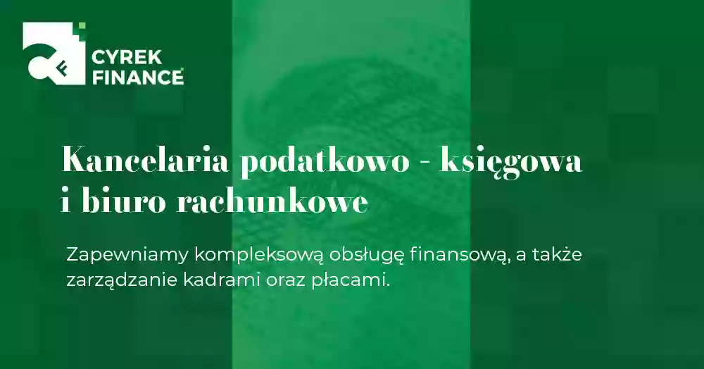 Biuro Rachunkowe Cyrek Finance Sp. z o.o.