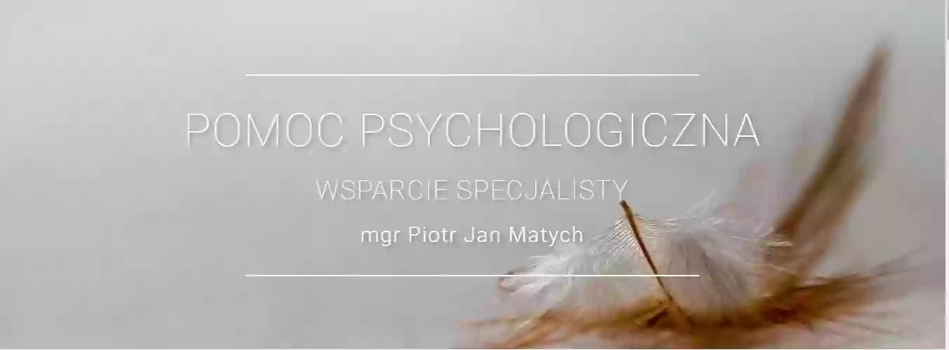 Psychoterapeuta, psycholog Piotr Matych