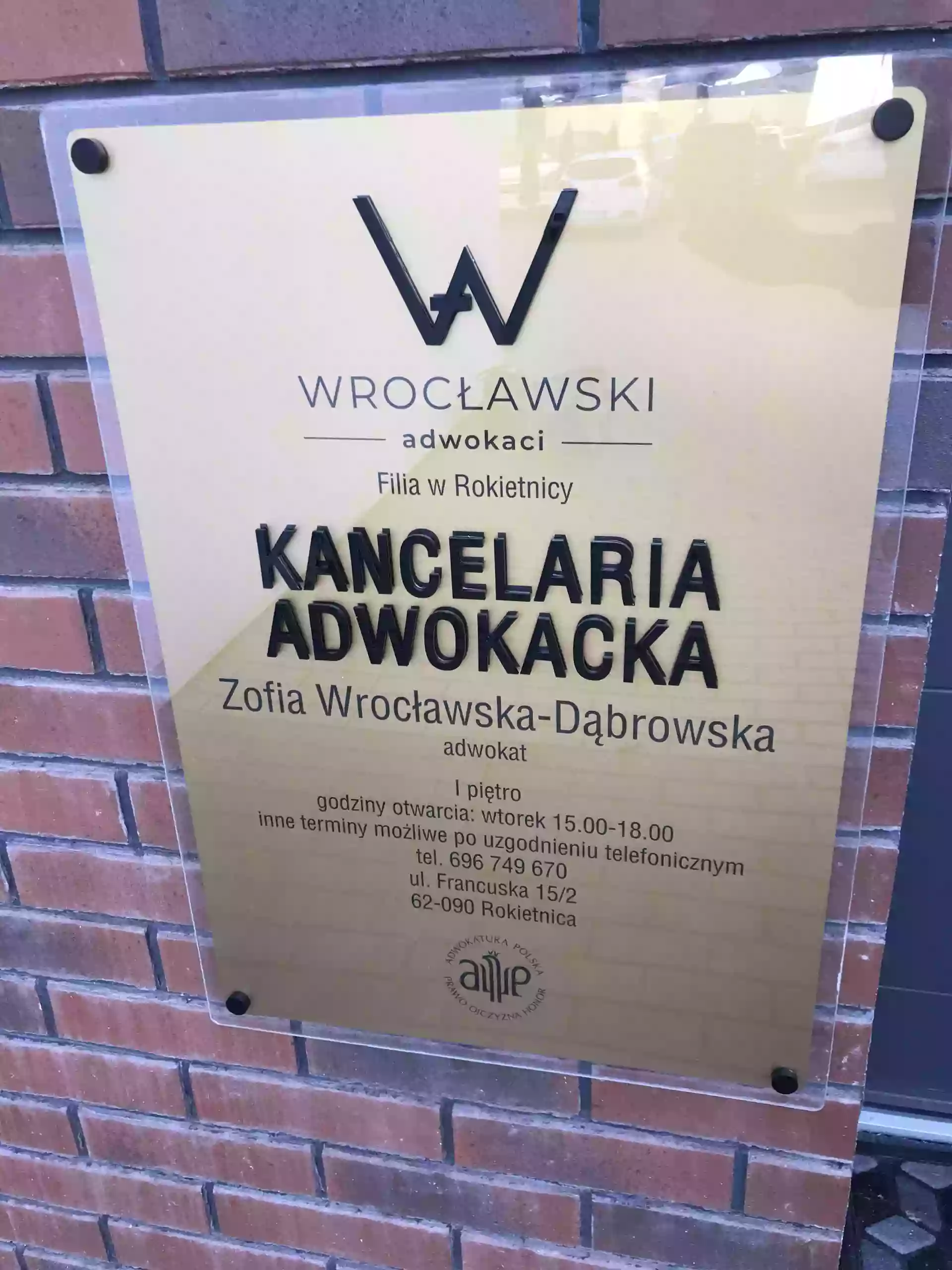 KANCELARIA ADWOKACKA WROCŁAWSKI ADWOKACI