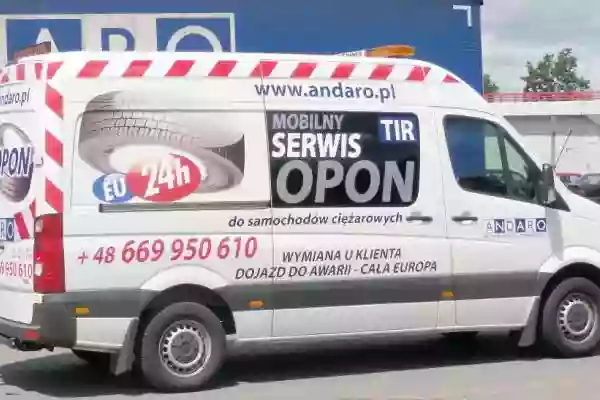 Andaro Mobilny serwis opon ciężarowych. Tire Truck service (Wulkanizacja)