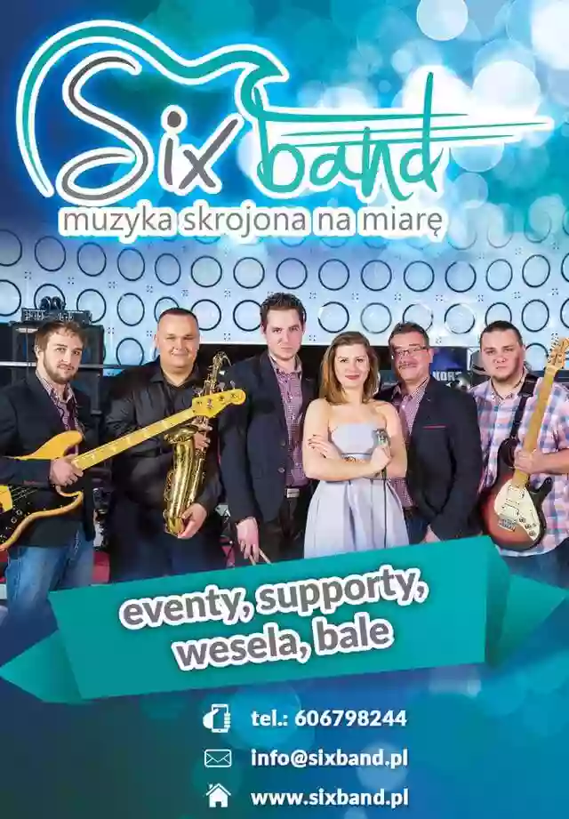 Zespół muzyczny na wesele i event Six Band - 100% na żywo.