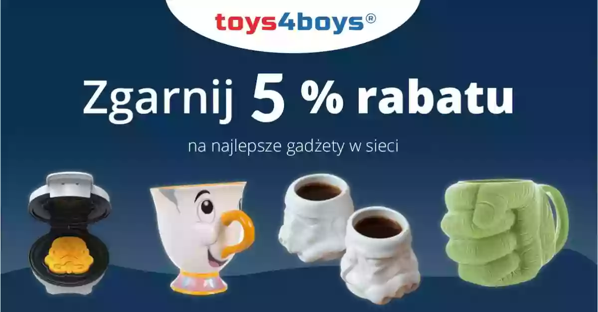 toys4boys.pl PREZENTY GADŻETY