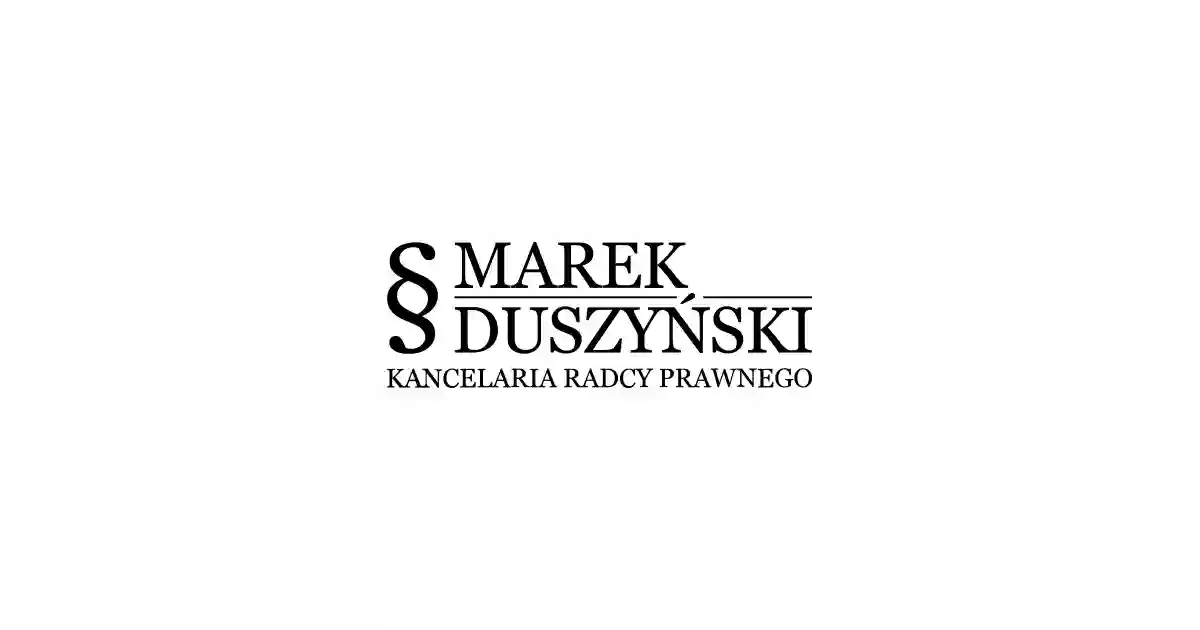 Kancelaria Radcy Prawnego Marek Duszyński