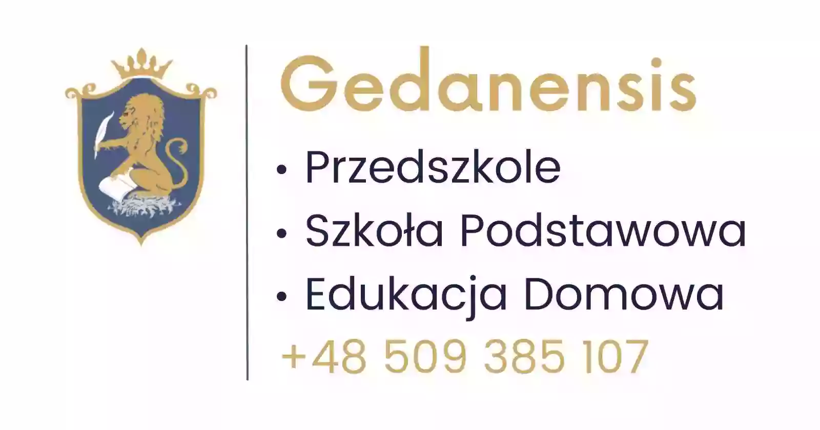 Gedanensis: Niepubliczne Przedszkole oraz Szkoła Podstawowa Gdańsk (Brzeźno)