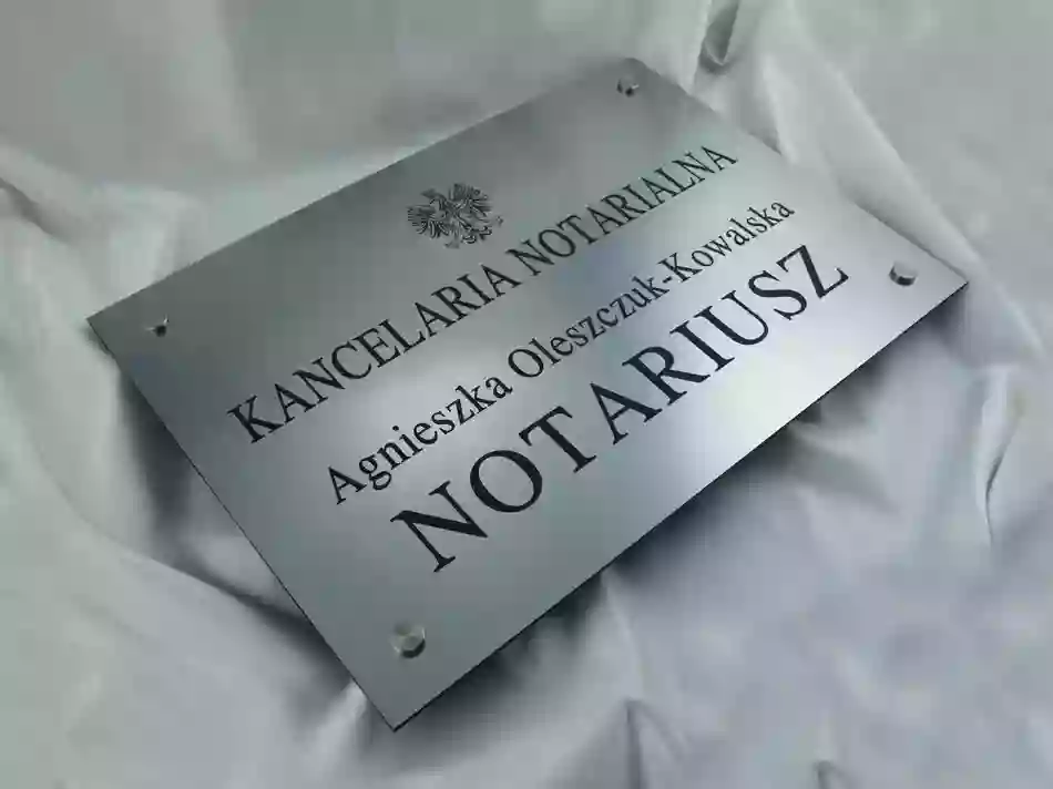 Kancelaria Notarialna Agnieszka Oleszczuk-Kowalska Notariusz Gdynia