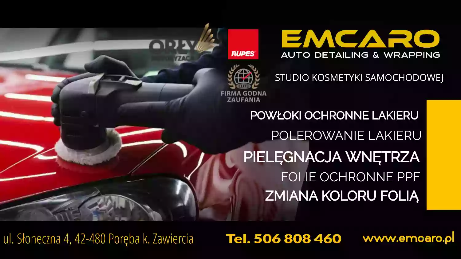 EMCARO Auto Detailing & Wrapping - Studio Pielęgnacji Samochodów - Myjnia ręczna - CARSPA