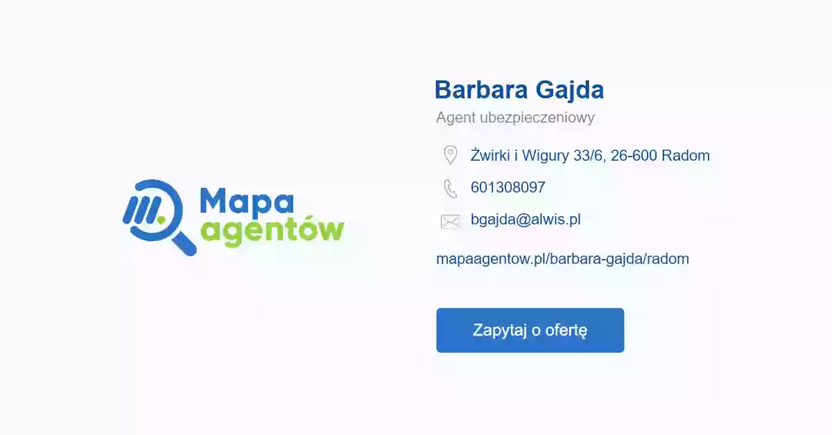 Ubezpieczenia Barbara Gajda