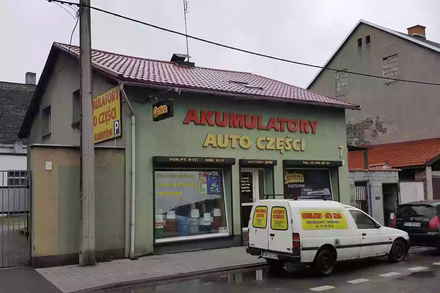 Auto Części Śliwa, sklep motoryzacyjny, akumulatory