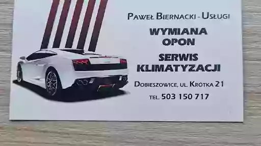 Paweł Biernacki - usługi Serwis klimatyzacji , wulkanizacja