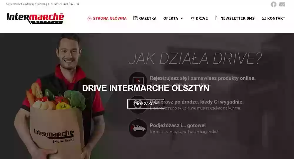 Intermarche Olsztyn Supermarket z własną wędzarnią