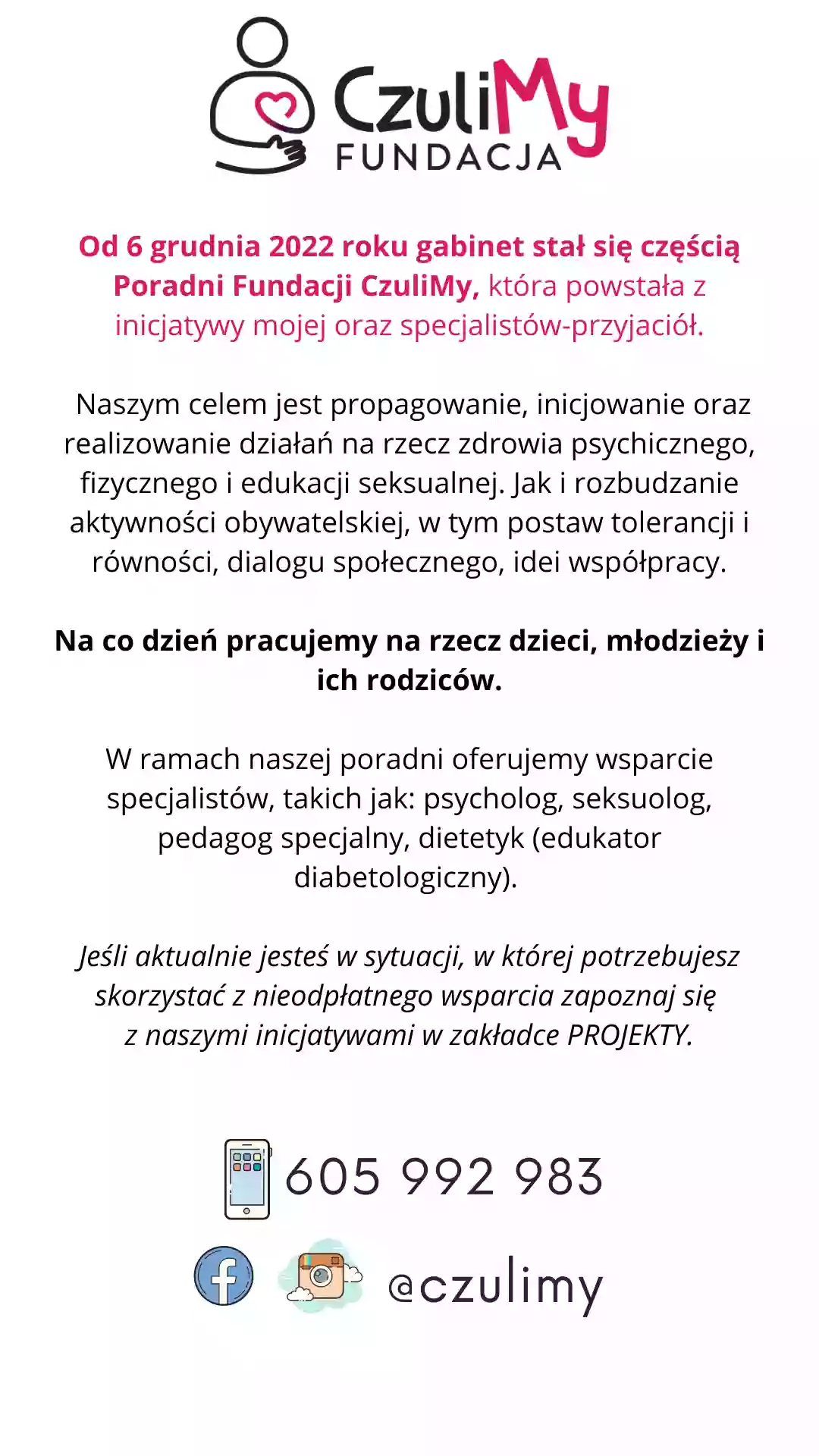 Psycholog - Katarzyna Grabia