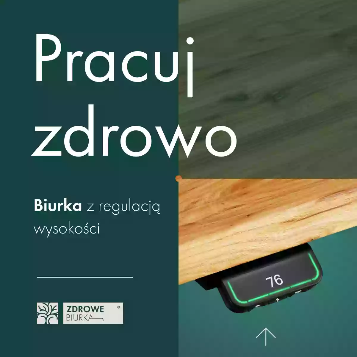 Zdrowe Biurka - Biurka z regulacją wysokości