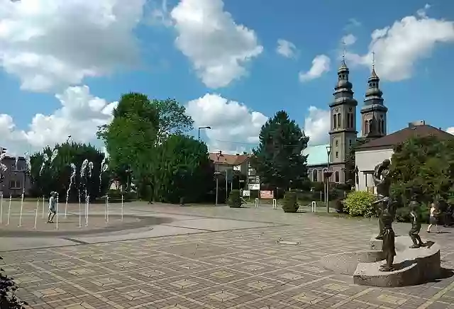 Fontanna - Rynek w Biertułtowach