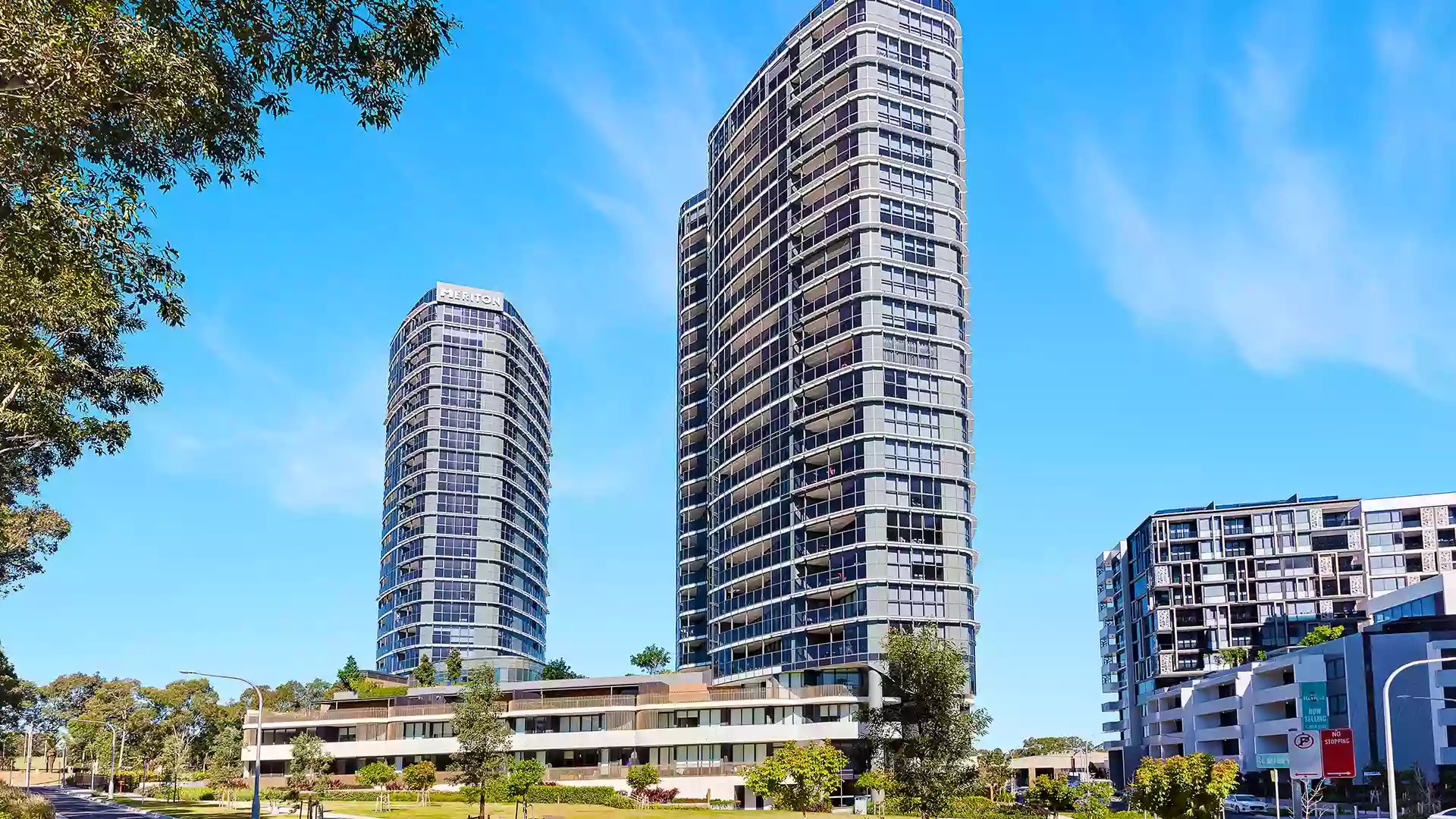 The Retreat Aura by Meriton leasing office