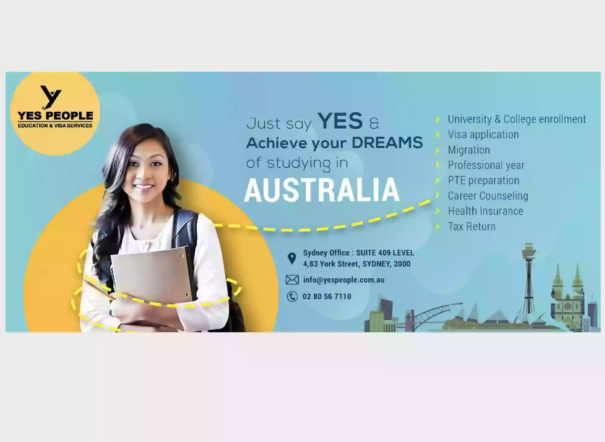 Yes People Education & Visa Services