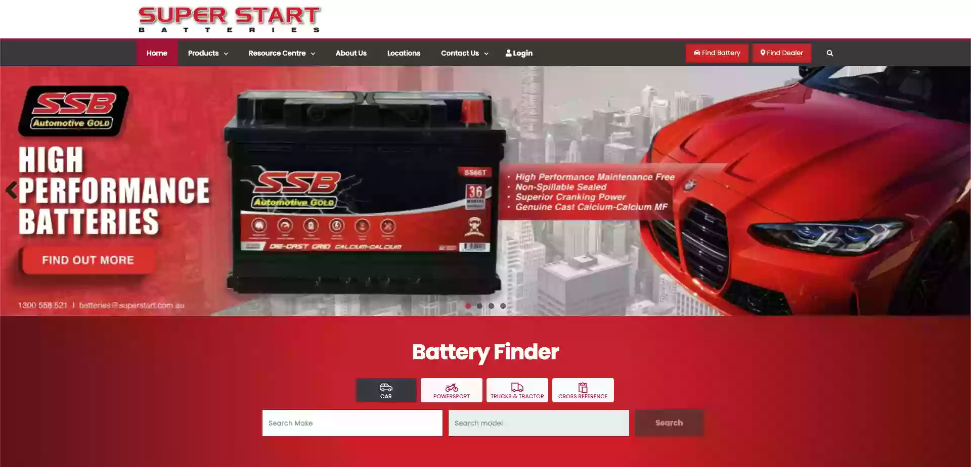 Super Start Batteries - Gosford