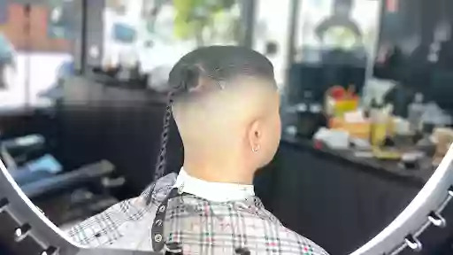 Black and white Barbershop