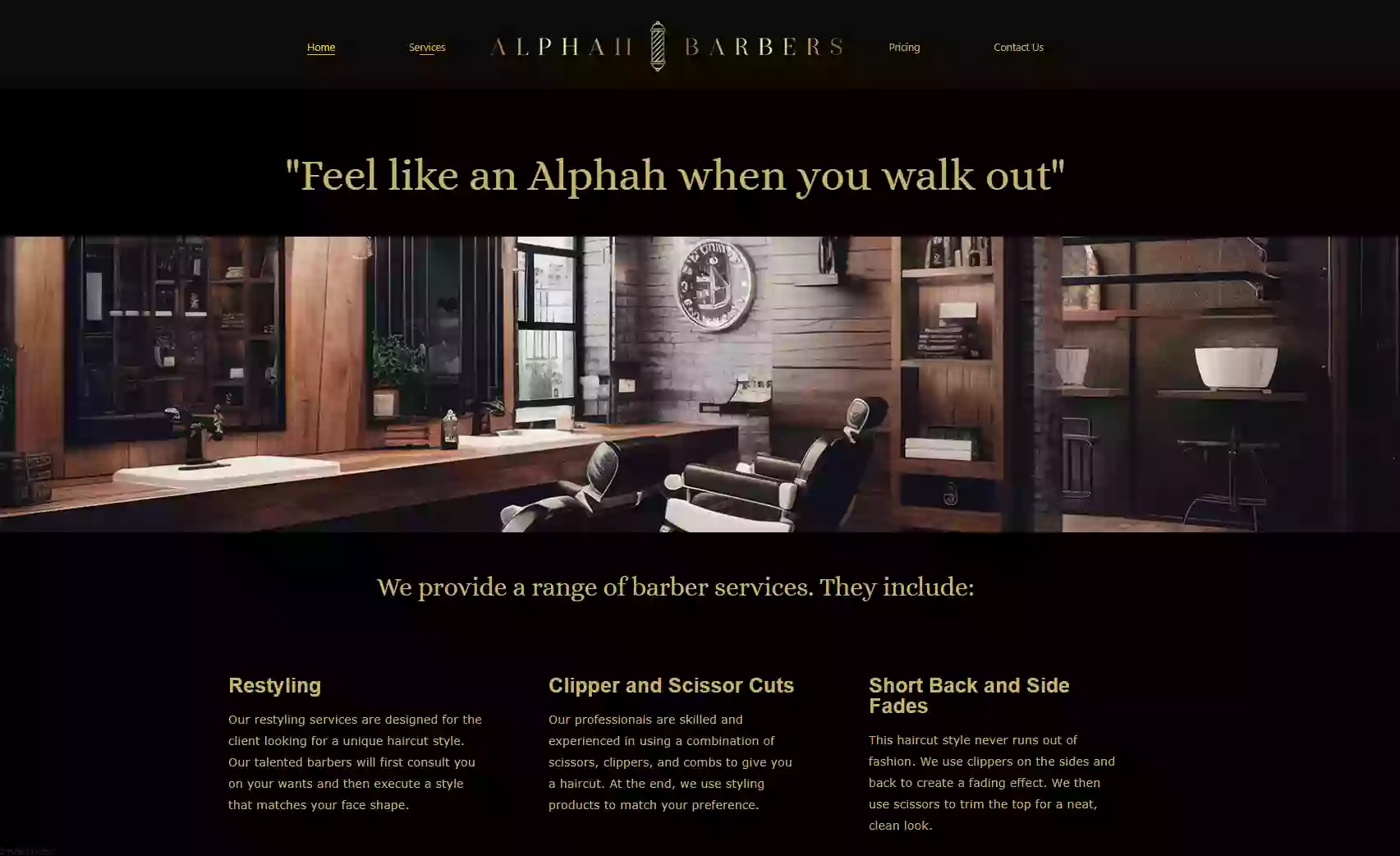 Alphah Barbers