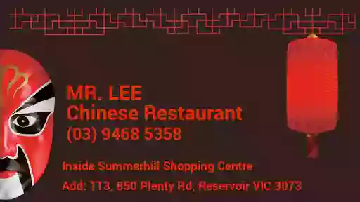 Mr. Lee Chinese Restaurant
