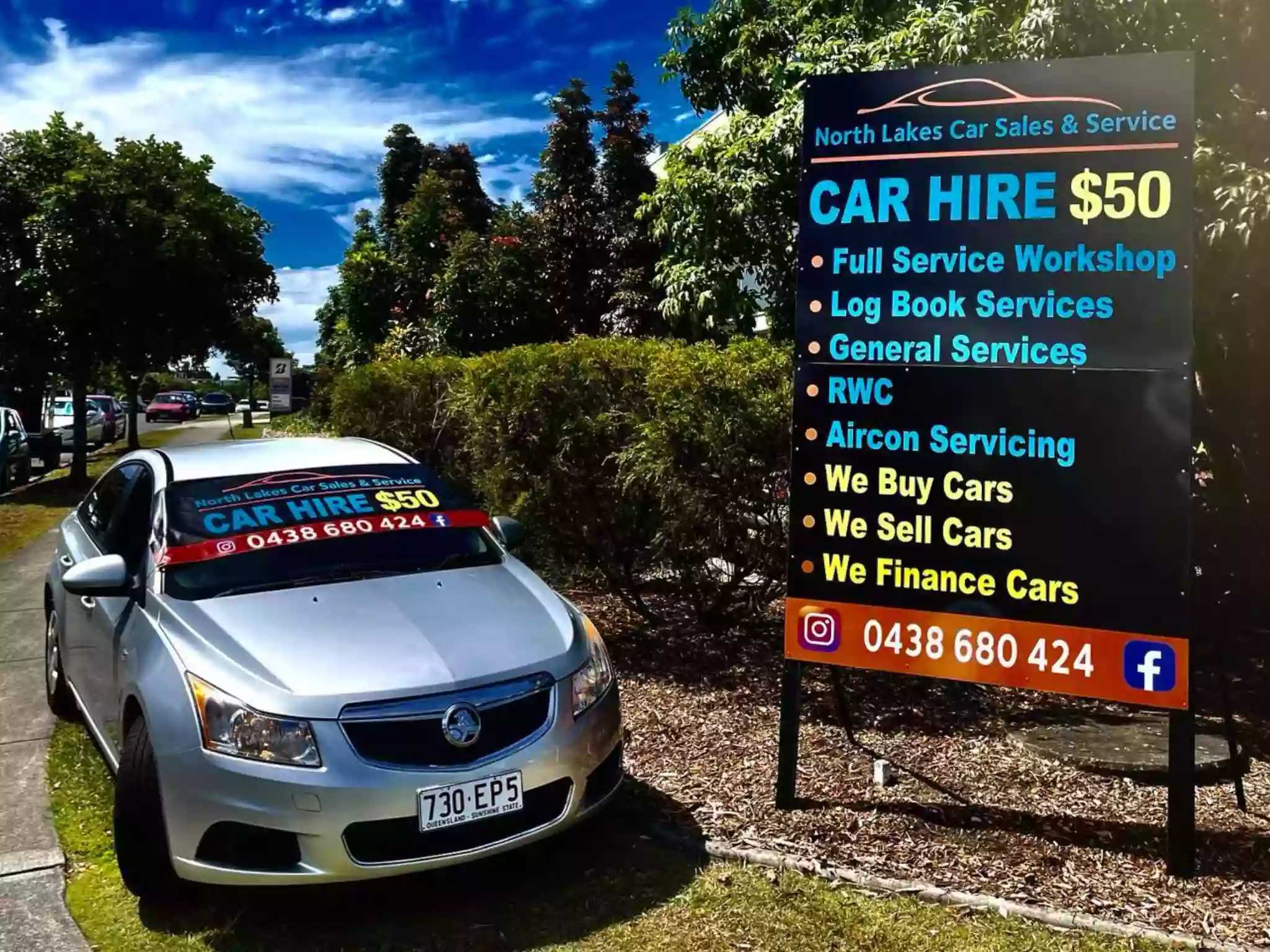 Northlakes Car Sales, Service, Hire, Air Con, Cash For Cars, Low Car Towing RWC, Brakes, Tyres, Arrive Drive Racecar Hire