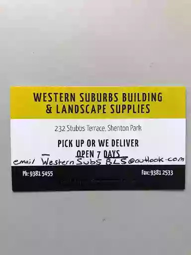 Western Suburbs Building & Landscape Supplies