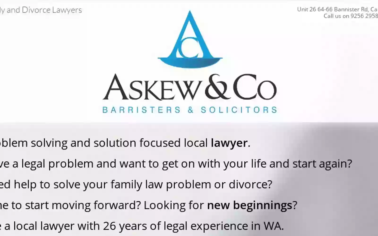 Askew & Co Barristers & Solicitors