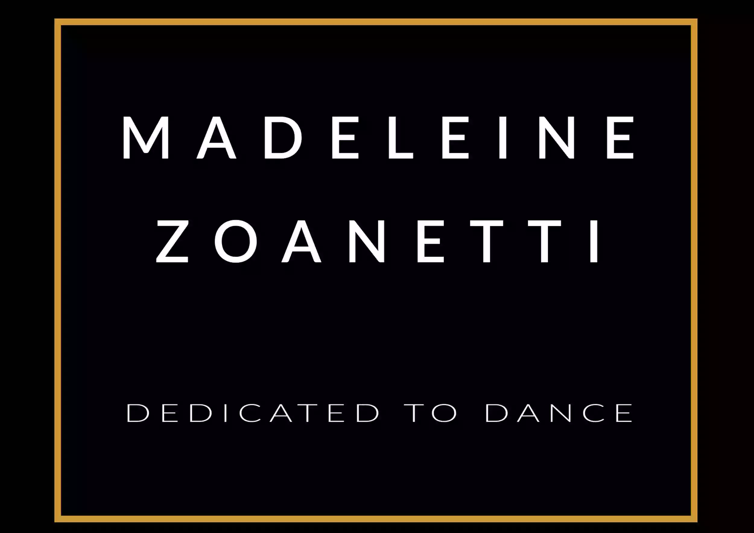 Madeleine Zoanetti Dedicated to Dance