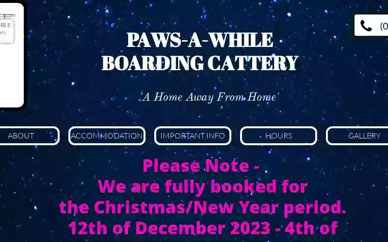 Paws-A-While Boarding Cattery