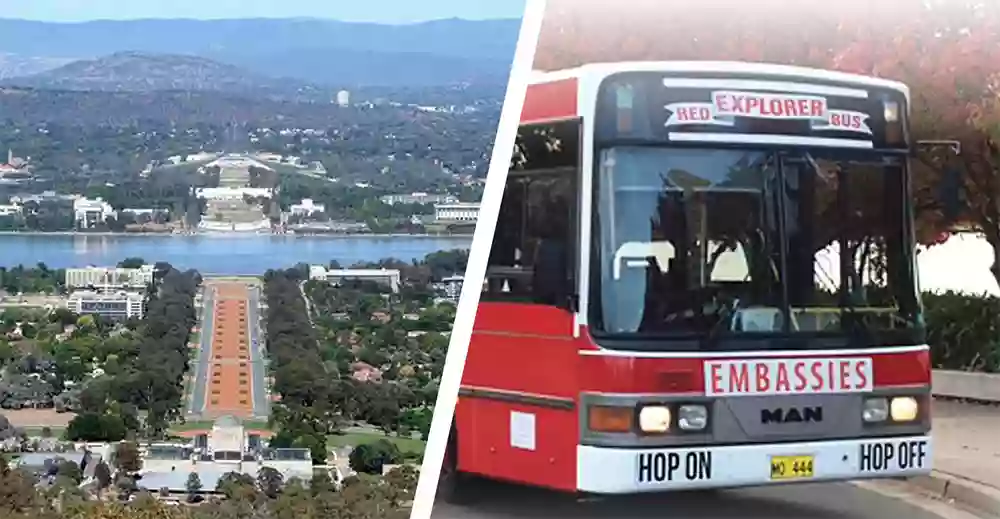 Canberra Explorer Hop on - Hop off Bus