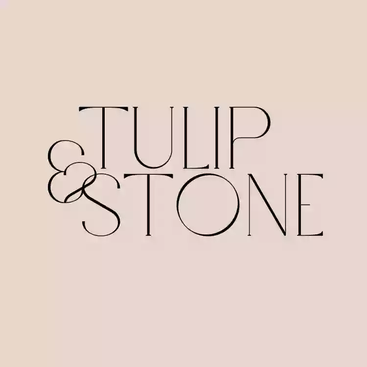 Tulip + stone