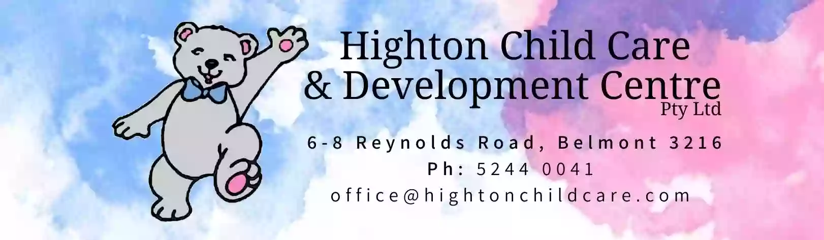 Highton Child Care & Development Centre Pty Ltd.