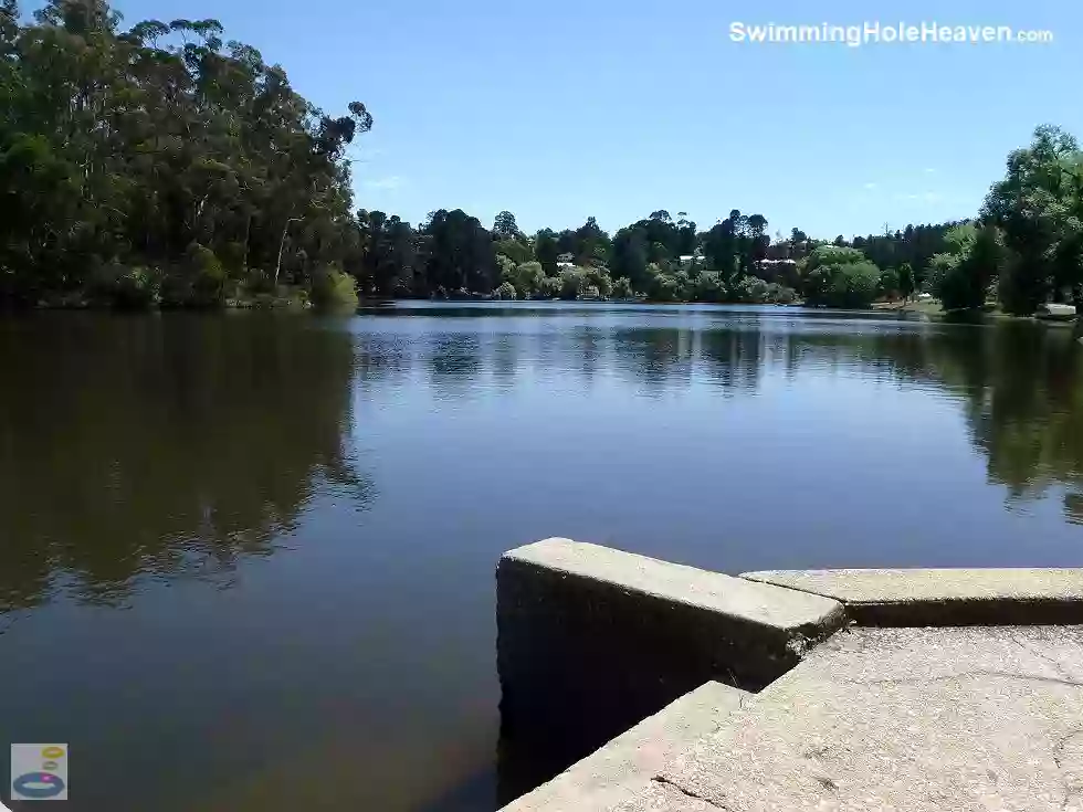 Lake Daylesford Swimming Jetty