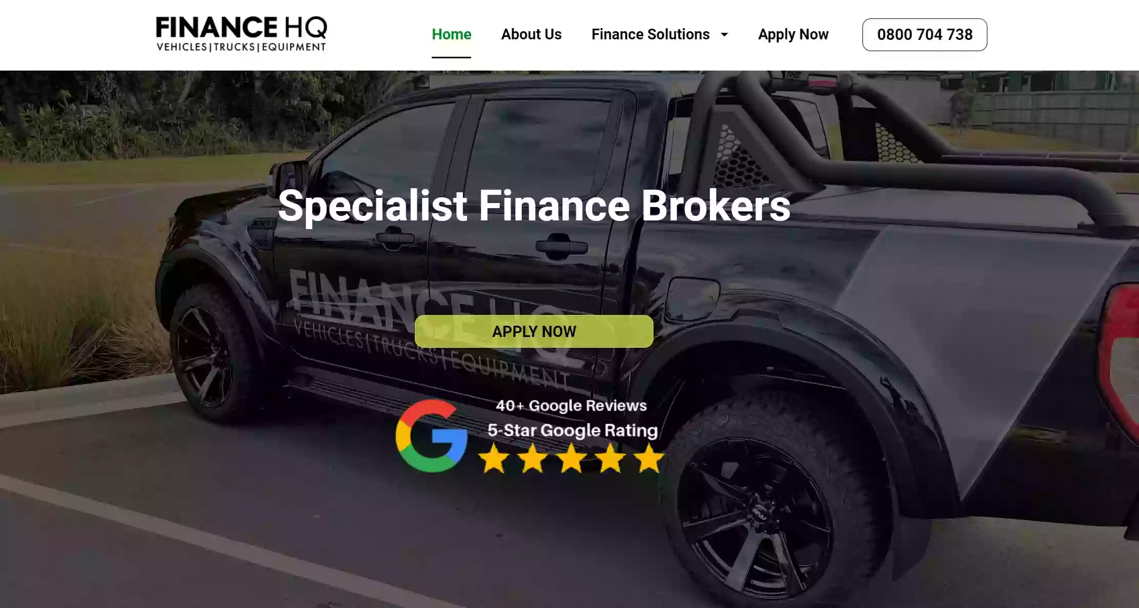Finance HQ - Asset Finance for Truck, Vehicles and Equipment