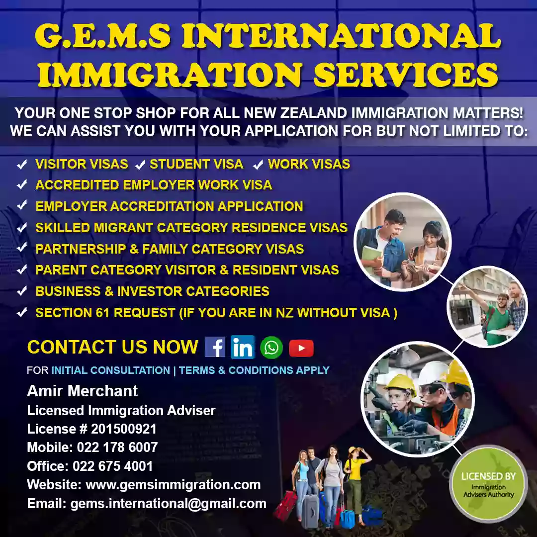 G.E.M.S International New Zealand Immigration & Education Services