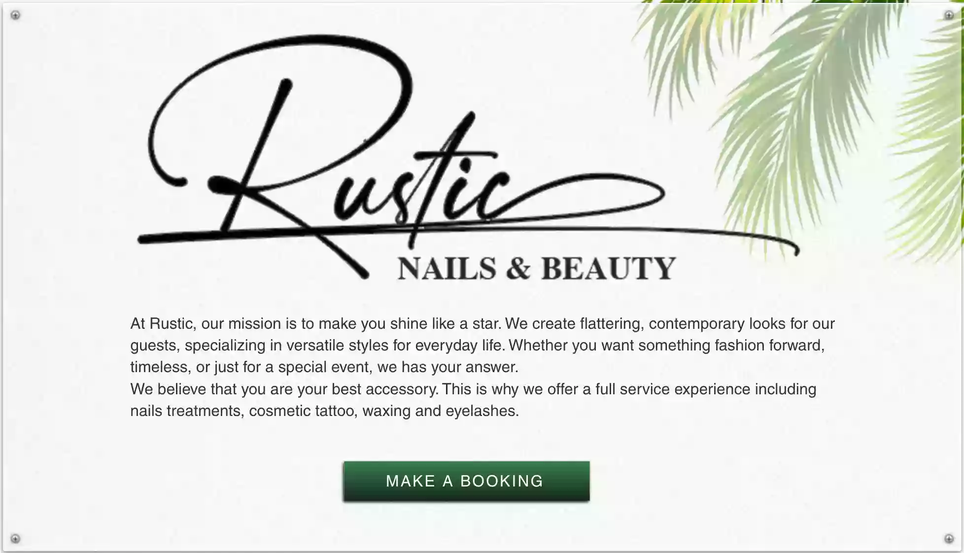 Rustic Nails & Beauty