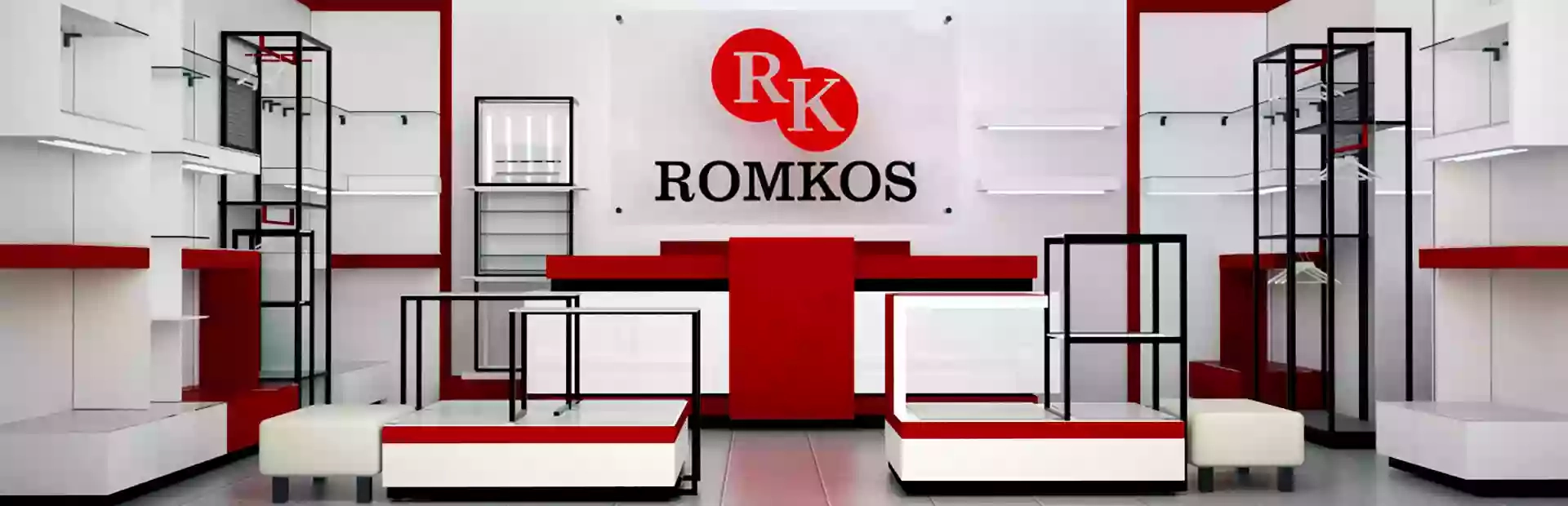 Romkos: торговое оборудование для магазинов на заказ