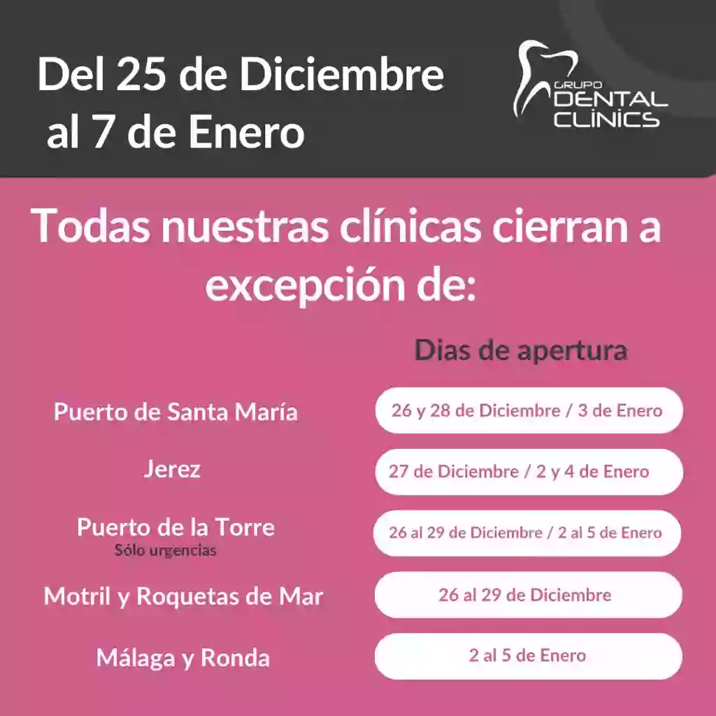 Clínica Dental Jerez de la Frontera | Grupo Dental Clinics