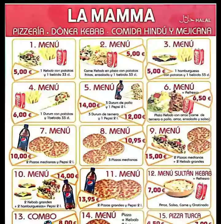 La Mamma Pizzas & Kebab