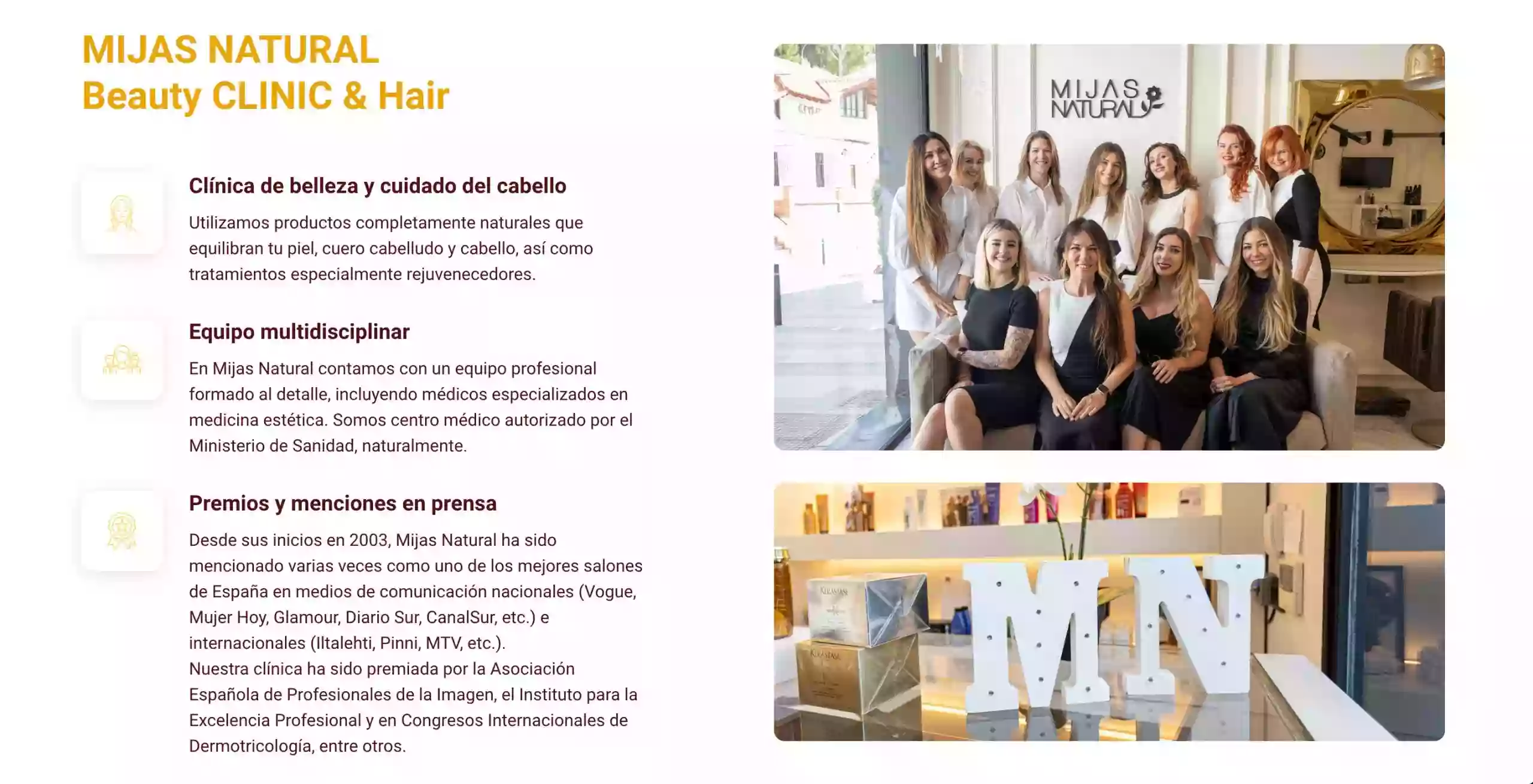 MIJAS NATURAL Beauty CLINIC & Hair