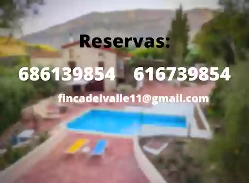 FINCA DEL VALLE, casa en el medio rural para hasta 15 personas. Eventos.