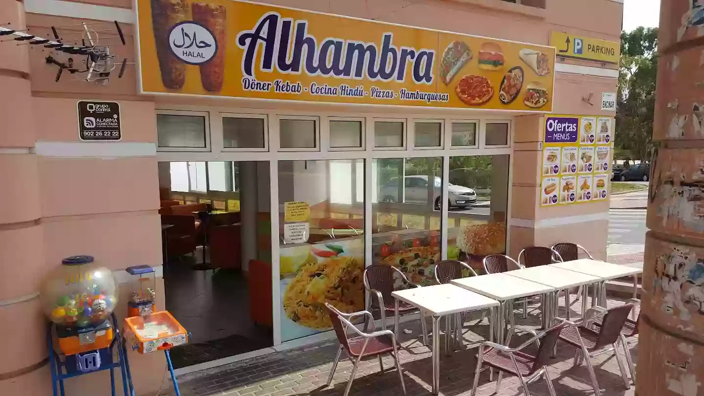 Alhambra Döner Kebab Comida halal 100%