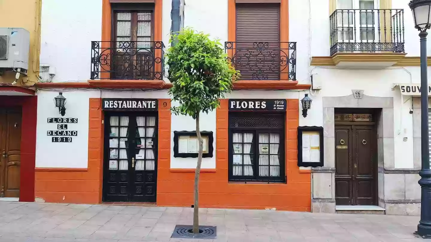 Restaurante Flores El Decano de Ronda 1919
