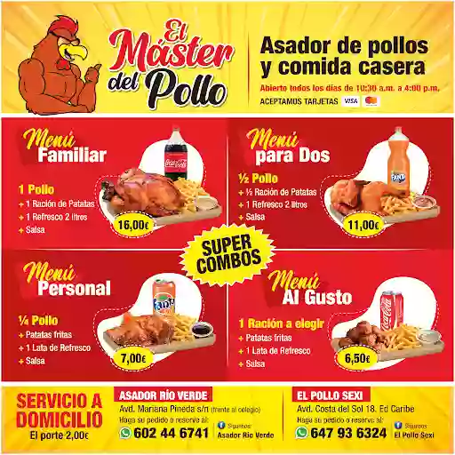 El Master Del Pollo Asador RÍO VERDE