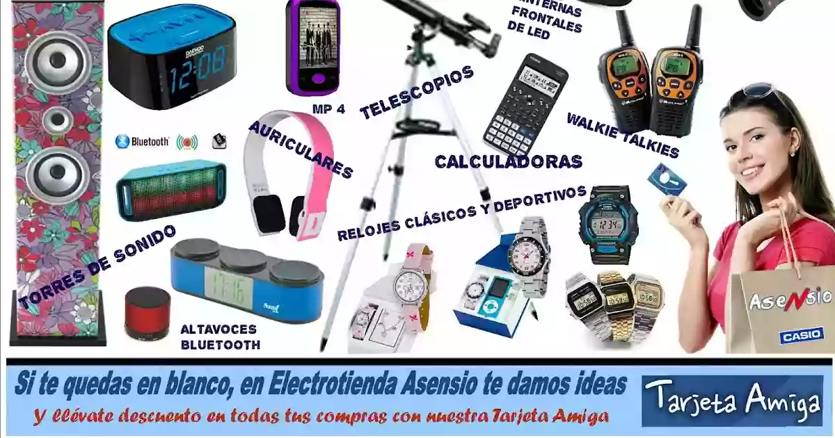 Electrotienda ASENSIO. CASIO Almería