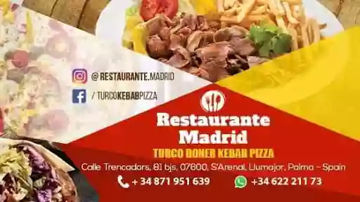 Restaurante Madrid Turco Doner Kebab Pizza