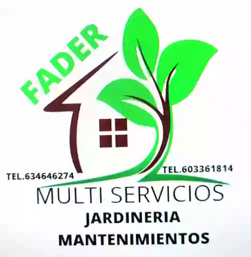 JARDINERIA Y MANTENIMIENTO FADER