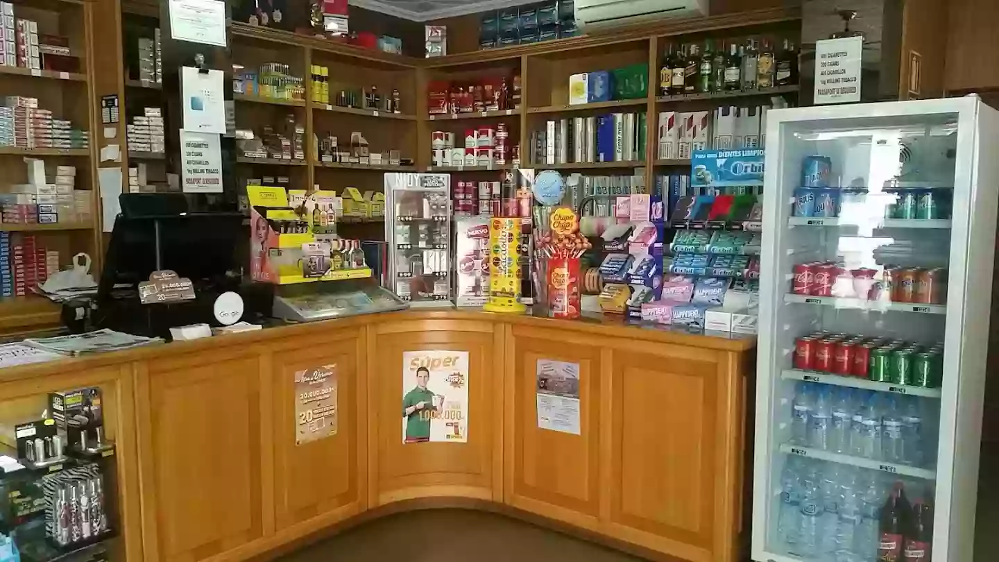 Estanc Es Castell ( Villacarlos ) Tobacconist shop. Menorca