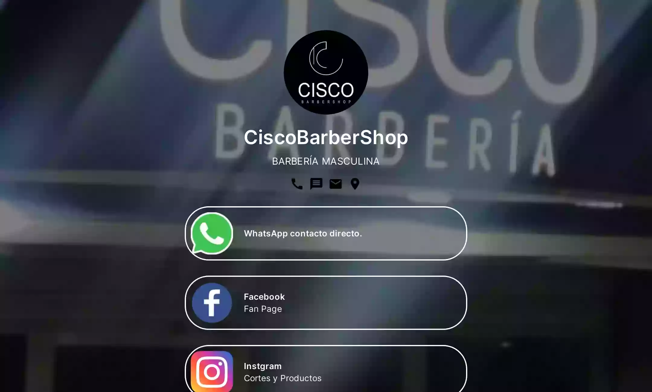 Barbería CiscoBarberShop